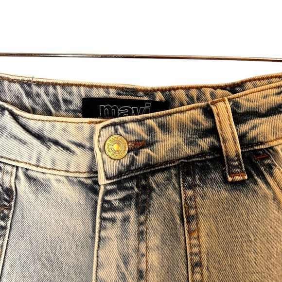 Mavi Alva Straight Leg Cargo Pants - Light Indigo- Size 25 - Picture 14 of 16